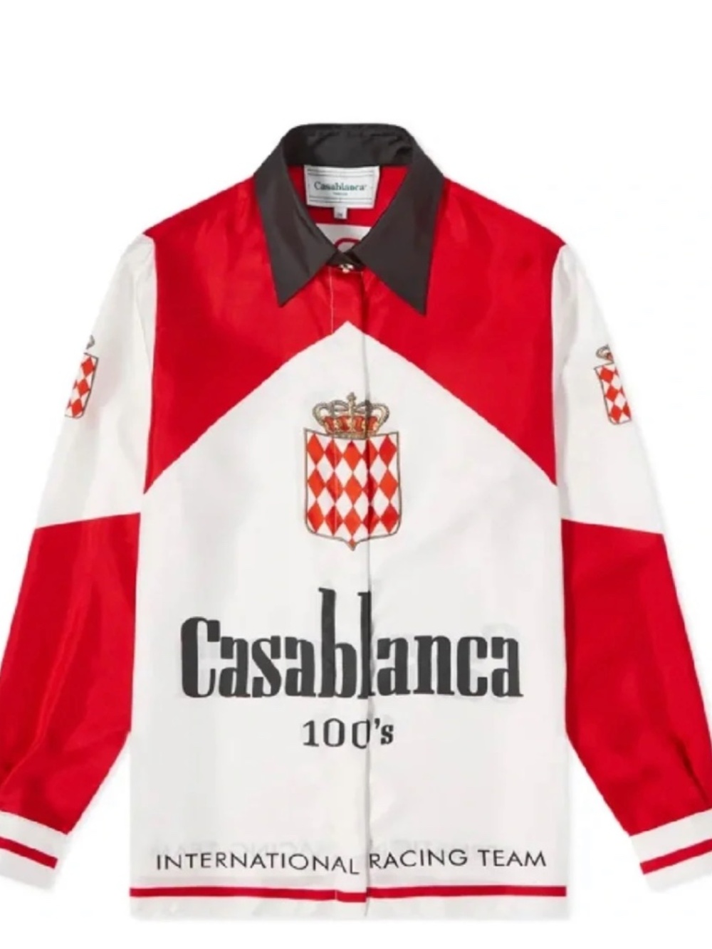 Mens Casablanca Silk Shirt